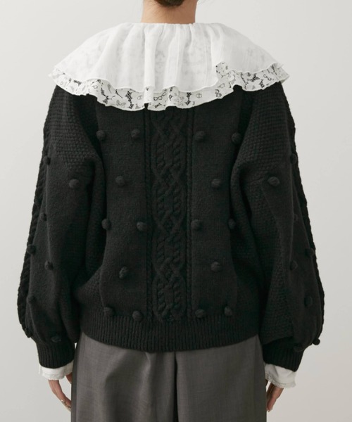kanoco×Libra.cue Kanoco×Libra Cue ケーブルニットカーディガン（カーディガン/ボレロ