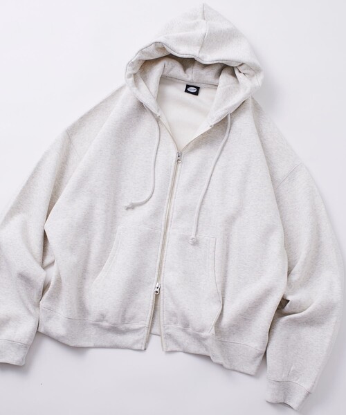 FREAK'S STORE(フリークスストア)の「限定展開 リラックスフィット ジップアップ パーカー(パーカー・メンズ・ネイビー/チャコールグレー/アッシュグレー/ブラック・SMALL/MEDIUM/LARGE)」の7枚目の写真