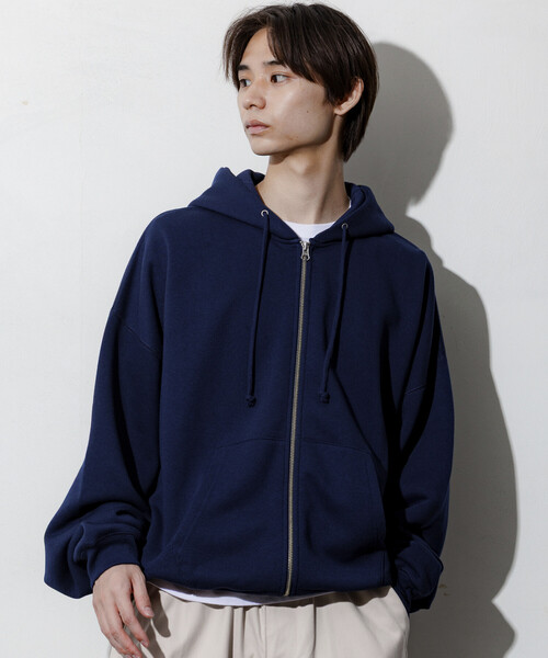 セール】限定展開 リラックスフィット ジップアップ パーカー