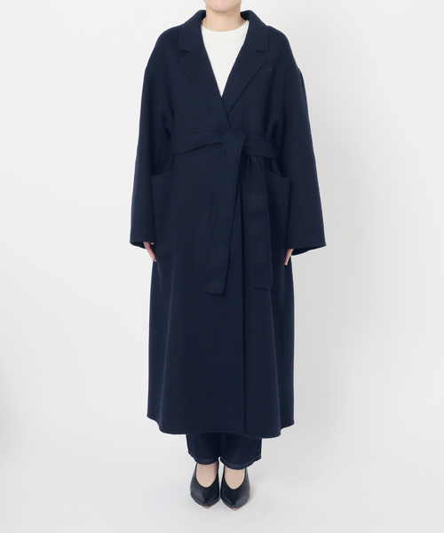 【新品未使用】SLOBE IENAダブルフェイスロングチェスターコート SLOBE IENA｜souple woolダブルフェイスチェスターコート