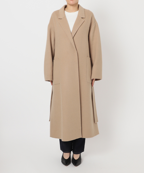 SLOBE IENA ダブルフェイスウールロングコート HAMILTON ダブルフェイスウールロングコート◇ | スローブ
