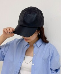 fredy emue | フェイクレザーキャップ(キャップ)