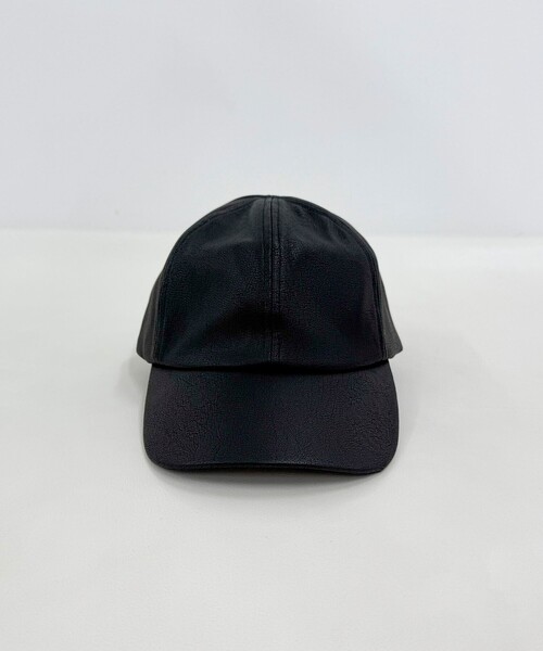 fredy emue（フレディエミュ）の「フェイクレザーキャップ（キャップ・レディース・ブラウン/ブラック・FREE）」の13枚目の写真