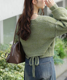 FREE'S MART | ◆バックリボンショート丈ニット(ニット/セーター)