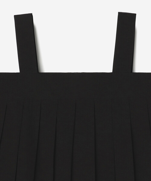 Bshop（ビショップ）の「eunoia | プリーツ ベスト WOMEN（ベスト・レディース・ブラック・ONE）」の4枚目の写真