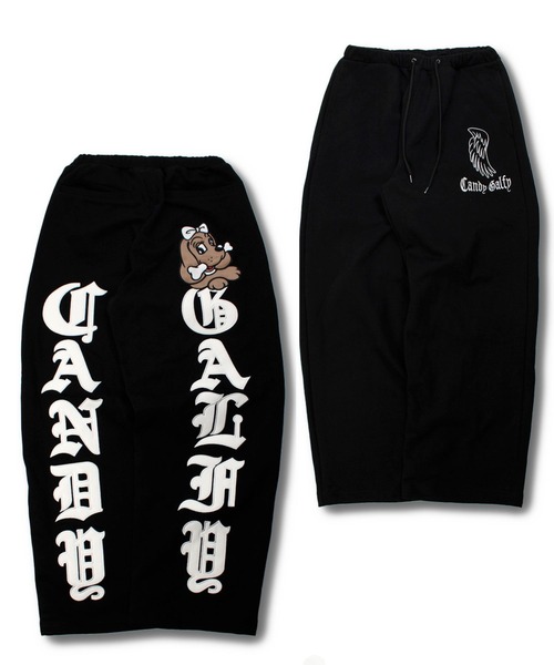 GALFY（ガルフィー）エンジェルギャルスウェットパンツ/ワイド