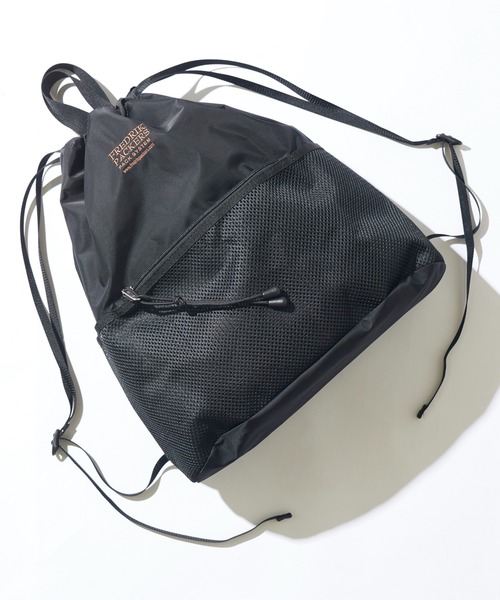 FREDRIK PACKERS（フレドリックパッカーズ）の「【FREDRIK PACKERS】≪別注≫POMELO　ライトナップサック/ナップザック 超軽量（バックパック/リュック・レディース・ブラック系その他3/チャコールグレー/ブラック系その他2/ブラック系1・FREE）」の10枚目の写真