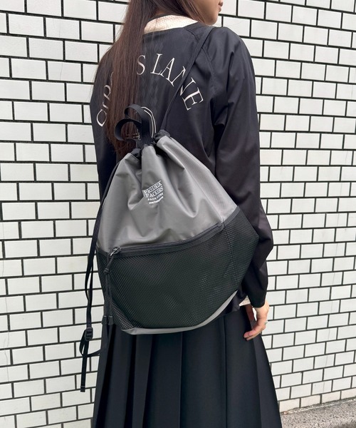 FREDRIK PACKERS(フレドリックパッカーズ)の「【FREDRIK PACKERS】≪別注≫POMELO ライトナップサック/ナップザック 超軽量(バックパック/リュック・レディース・ブラック系その他3/チャコールグレー/ブラック系その他2/ブラック系1・FREE)」の8枚目の写真