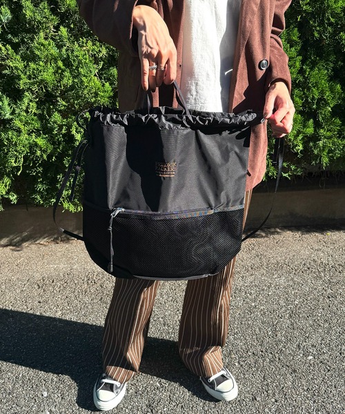 FREDRIK PACKERS(フレドリックパッカーズ)の「【FREDRIK PACKERS】≪別注≫POMELO ライトナップサック/ナップザック 超軽量(バックパック/リュック・レディース・ブラック系その他3/チャコールグレー/ブラック系その他2/ブラック系1・FREE)」の18枚目の写真