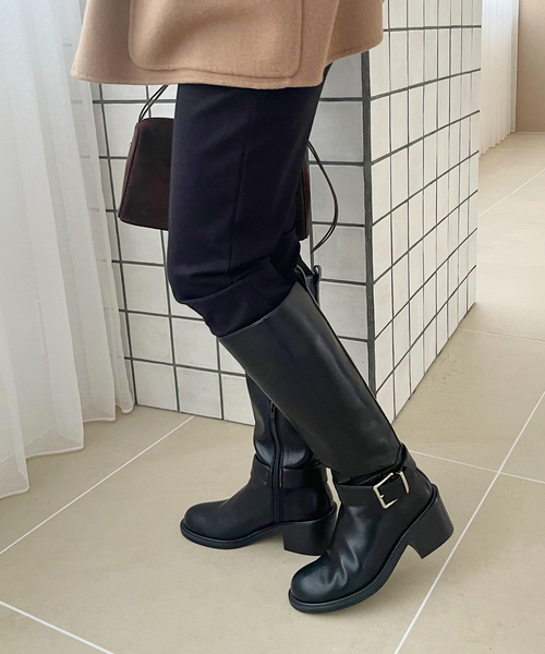 Le Talon ルタロン 2WAYベルトロングブーツ WEB限定》SAKURA SAIGA×Le