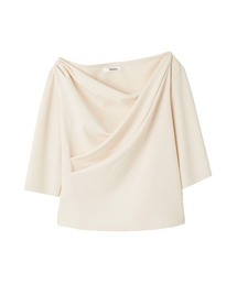 SNIDEL（スナイデル）の「ワンショルダードレープカットソー（Tシャツ/カットソー）」