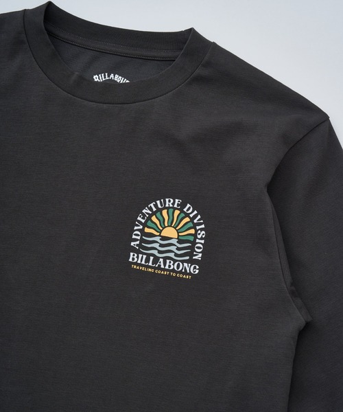 BILLABONG（ビラボン）の「BILLABONG キッズ SUNRISE COAST ロンＴ 【2025年秋冬モデル】/ビラボンキッズバックプリント長袖ロンT（Tシャツ/カットソー・キッズ・ブラック系その他/グリーン系その他・140/150/160）」の8枚目の写真