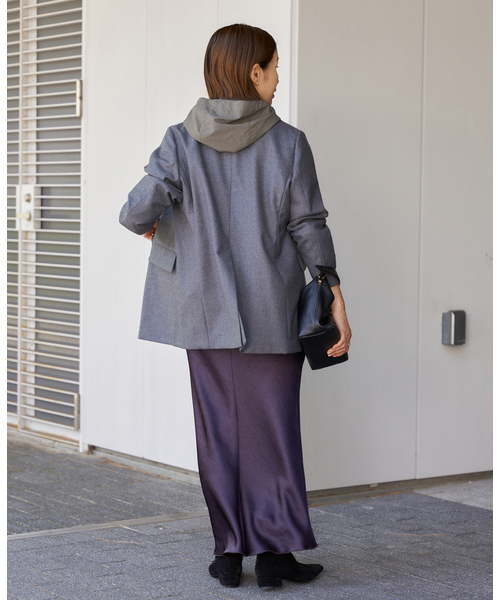 IENA（イエナ）の「LA HUTTE/ラ ユット カラーフードパーカー（マウンテンパーカー・レディース・ブラウン/ピンク・FREE）」の20枚目の写真