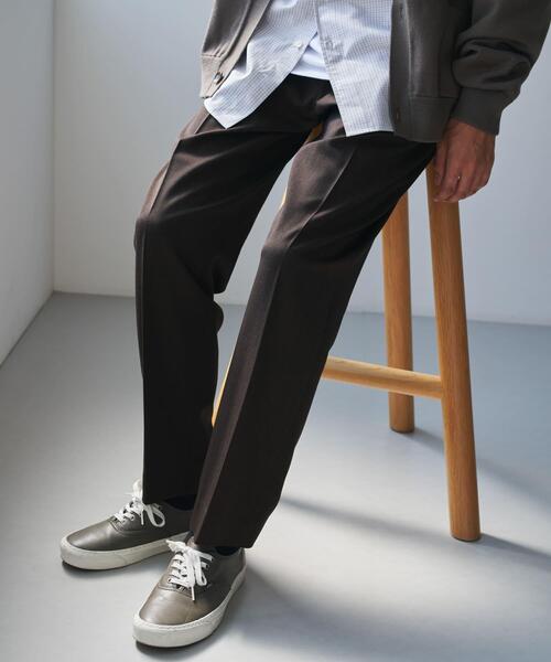 URBAN RESEARCH DOORS（アーバンリサーチドアーズ）の「『仁村紗和さん着用』『UR TECH』完声テーパードトラウザー（その他パンツ・メンズ・ブラック/チャコールグレー/ネイビー/ブラウン・SMALL/MEDIUM/LARGE/X-LARGE）」の3枚目の写真