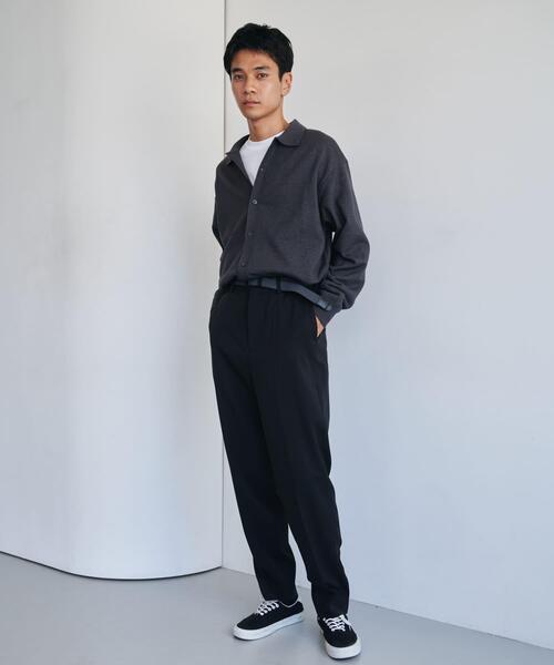 URBAN RESEARCH DOORS（アーバンリサーチドアーズ）の「『仁村紗和さん着用』『UR TECH』完声テーパードトラウザー（その他パンツ・メンズ・ブラック/チャコールグレー/ネイビー/ブラウン・SMALL/MEDIUM/LARGE/X-LARGE）」の11枚目の写真