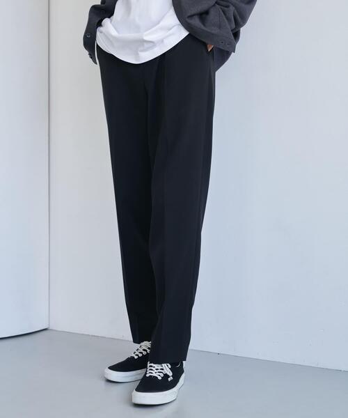 URBAN RESEARCH DOORS（アーバンリサーチドアーズ）の「『仁村紗和さん着用』『UR TECH』完声テーパードトラウザー（その他パンツ・メンズ・ブラック/チャコールグレー/ネイビー/ブラウン・SMALL/MEDIUM/LARGE/X-LARGE）」の18枚目の写真