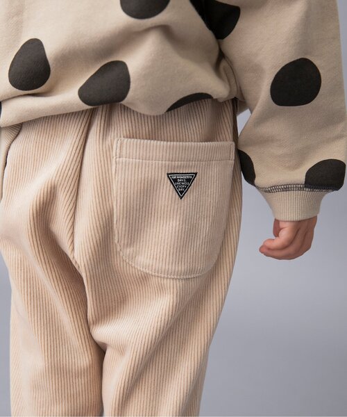 BREEZE（ブリーズ）の「【あったか素材】DAISUKI カットコールパンツ_ジュニア対応（その他パンツ・キッズ・ブラウン/キャメル/グリーン/レッド/ベージュ/ネイビー/イエロー/ブラック・80/90/100/110/120/130/140）」の19枚目の写真