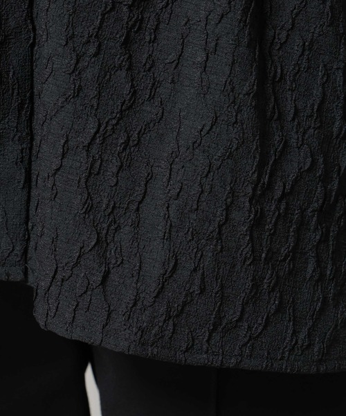 セール】troisieme chaco/PUFFY JACQUARD ジレ（ノーカラージャケット