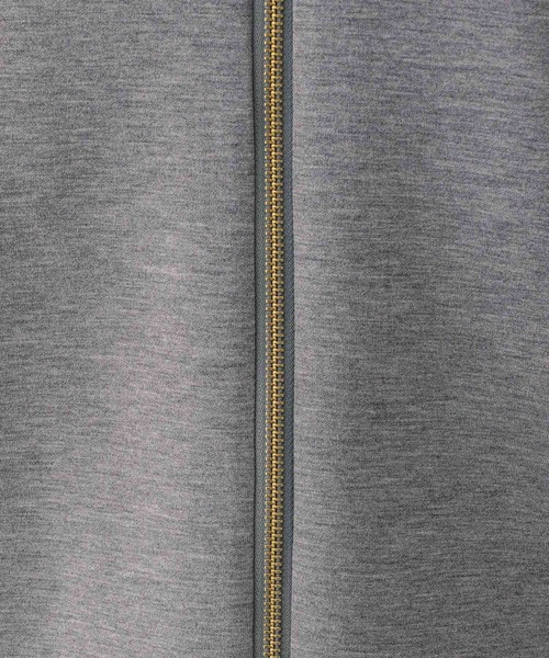 【タイムセール】アタッチメント　グラデーションジャガードノーカラーブルゾン ダンボールノーカラージャケット/579497（ブルゾン）｜GLOBAL WORK