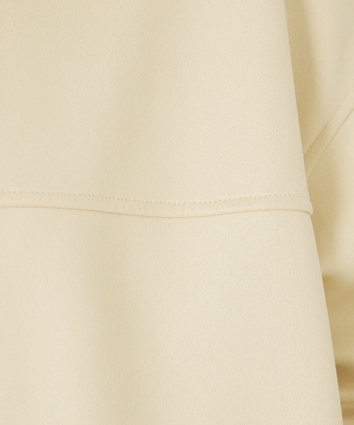 abahouse mavie（アバハウスマヴィ）の「ソフトレザーライクブルゾン（ブルゾン・レディース・オフホワイト/ブラック/ダークブラウン・フリー）」の17枚目の写真