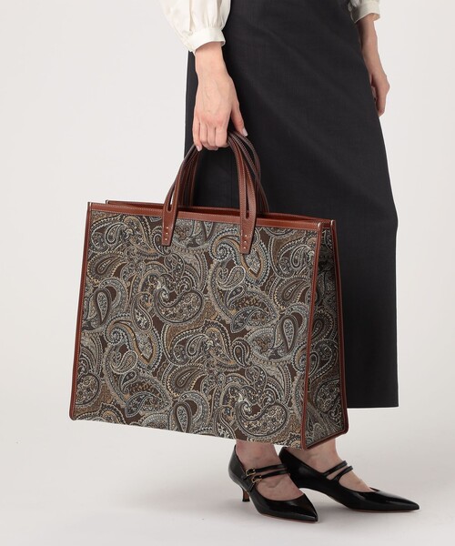 A VACATION（アヴァケーション）の「A VACATION TANK トートバッグ（トートバッグ・レディース・ダークブラウン・FREE）」の2枚目の写真