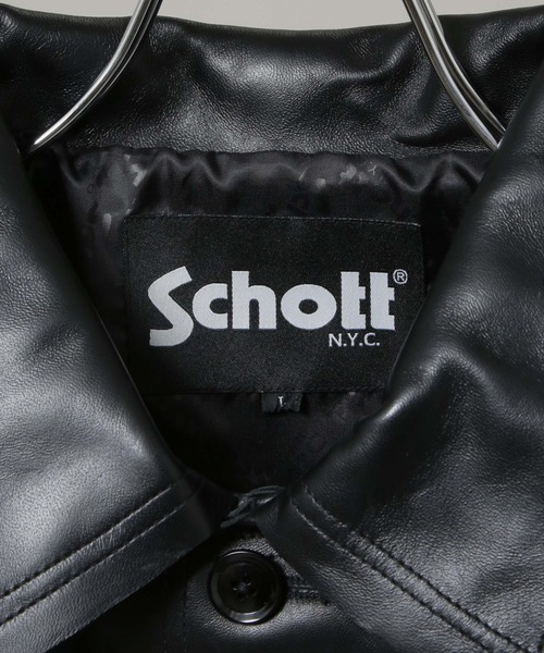 Schott/別注 LEATHER JACKET(ライダースジャケット)|NANO universe Schott/別注 LEATHER JACKET(ライダースジャケット)|NANO universe