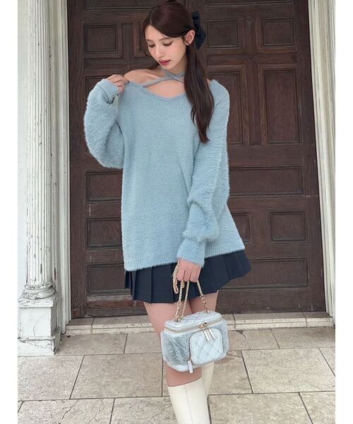 ジーフォア　ニット　トップス 手洗い可】ラメ混ニットトップス（2002560586） | COUP DE