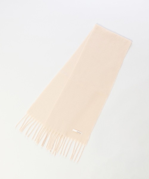 mysty woman（ミスティウーマン）の「ソフトタッチリバーストール 571636（ストール/ショール・レディース・アイボリー/ブラック/イエロー・FREE）」の9枚目の写真