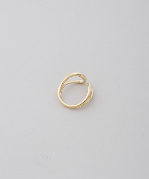 NANO universe（ナノユニバース）の「カーブデザインリング（リング・レディース・シルバー/ゴールド・F）」の5枚目の写真