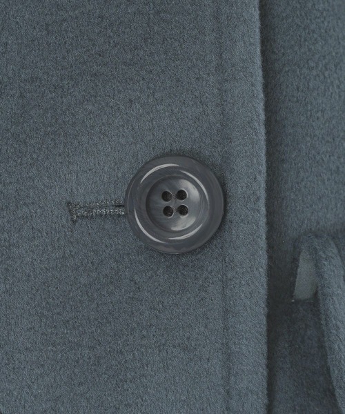 ダブル釦Ａラインピーコート/fint フィント