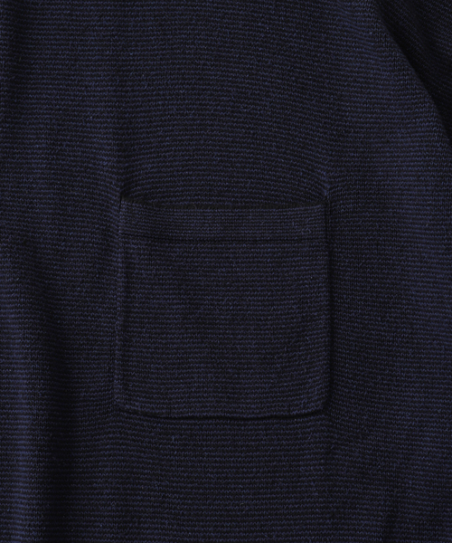 JOURNAL STANDARD(ジャーナルスタンダード)の「SANMONT シルクニットナガソデクルーネック(ニット/セーター・メンズ・ネイビー・2/3)」の3枚目の写真