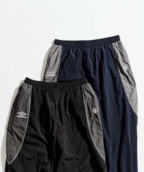 セール】UMBRO WIDE NYLON PANTS / アンブロワイドナイロンパンツ