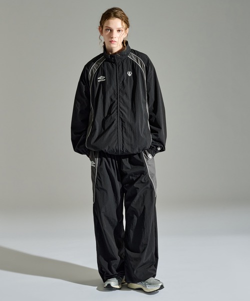 WETTEMPT（ウィテンプト）の「UMBRO WIDE NYLON PANTS / アンブロワイドナイロンパンツ（その他パンツ・メンズ・ブラック/ネイビー・MEDIUM/LARGE）」の13枚目の写真