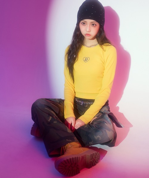 ANAP GiRL(アナップガール)の「ANAP R+S スピンドル ブーツ【ユニセックス】(ブーツ・キッズ・ブラック/ベージュ・M/S/L/XS)」の3枚目の写真