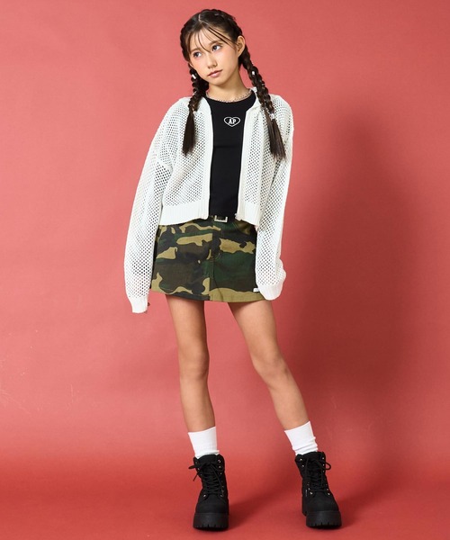 ANAP GiRL(アナップガール)の「ANAP R+S スピンドル ブーツ【ユニセックス】(ブーツ・キッズ・ブラック/ベージュ・M/S/L/XS)」の7枚目の写真