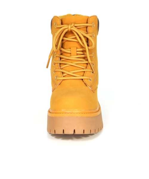 ANAP GiRL(アナップガール)の「ANAP R+S スピンドル ブーツ【ユニセックス】(ブーツ・キッズ・ブラック/ベージュ・M/S/L/XS)」の11枚目の写真