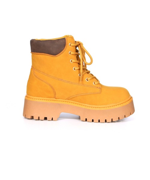 ANAP GiRL(アナップガール)の「ANAP R+S スピンドル ブーツ【ユニセックス】(ブーツ・キッズ・ブラック/ベージュ・M/S/L/XS)」の12枚目の写真