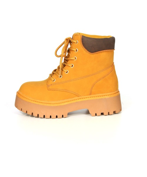 ANAP GiRL(アナップガール)の「ANAP R+S スピンドル ブーツ【ユニセックス】(ブーツ・キッズ・ブラック/ベージュ・M/S/L/XS)」の13枚目の写真