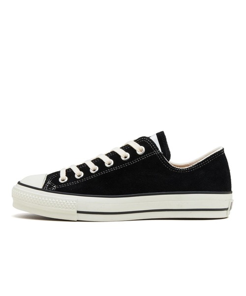 CONVERSE(コンバース)の「SUEDE ALL STAR J OX 31315650(スニーカー・メンズ・ブラック・5h/6h/7/7h/8/8h/9/9h/10h/11h/5)」の1枚目の写真