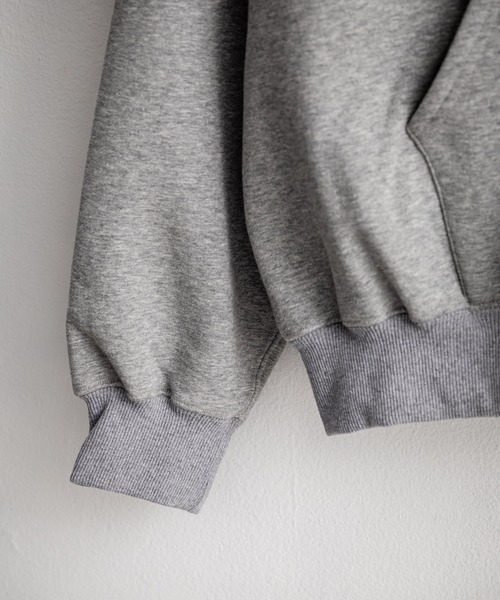 KRIFF MAYER（クリフメイヤー）の「KRIFF MAYER クリフメイヤー オーバーサイズスーベニア刺繍裏起毛長袖フルジップパーカー 2515109（パーカー・メンズ・ブラック/オリーブ/グレー/パープル/レッド/ナチュラル・XL/M/L）」の7枚目の写真