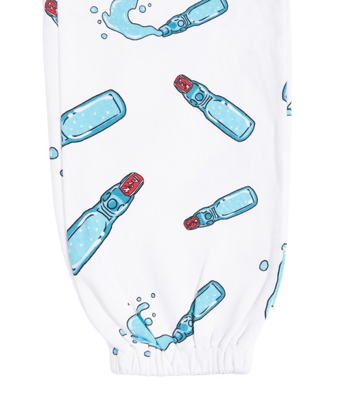 PUNYUS(プニュズ)の「【新サイズ】フード総柄スウェットパンツ(RAMUNE)(スウェットパンツ・レディース・サックスブルー・1/2/3/4/5)」の11枚目の写真
