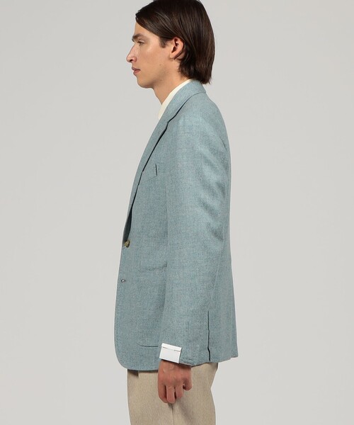 Gabo(ガボ)の「GABO ウール シングルブレステッド2Bジャケット(テーラードジャケット・メンズ・ブルー/レッド系その他・48)」の5枚目の写真