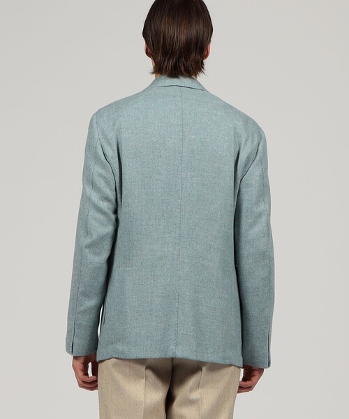 Gabo(ガボ)の「GABO ウール シングルブレステッド2Bジャケット(テーラードジャケット・メンズ・ブルー/レッド系その他・48)」の6枚目の写真