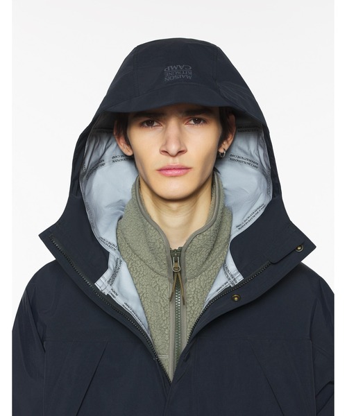 Maison Kitsune(メゾンキツネ)の「TECHNICAL PARKA(その他アウター・メンズ・ブラック・XS/S/M/L)」の8枚目の写真