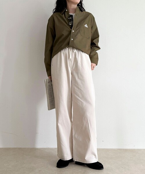 フレディエミュ（fredy emue）/【GEVACO/ゲバコ】ベーシック起毛シャツ GEVACO/ゲバコ】ベーシック起毛シャツ（シャツ/ブラウス）｜fredy emue