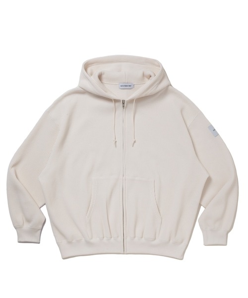 COOTIE クーティー パーカー サイズ:M / 24AW オーバーサイズ ワッフル ジップ パーカー (N/C Waffle Zip Hoodie ) / ブラック 黒 / トップス フーディー プルオーバー【メンズ】【中古】【美品】【K4351】 N/C Waffle Zip Hoodie（パーカー）｜COOTIE PRODUCTIONS（クーティー