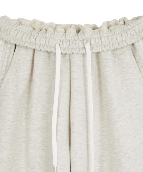 ROCKCAKE(ロックケーキ)の「Lace Line 2way Jogger - Oatmeal(スウェットパンツ・レディース・その他・XX-SMALL/SMALL/X-SMALL)」の4枚目の写真
