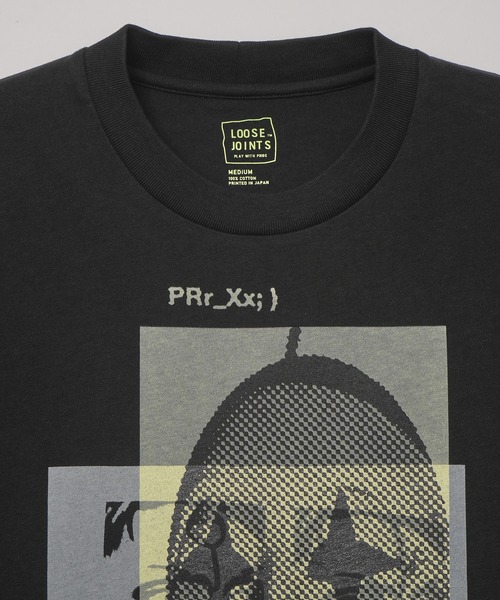 LOOSE JOINTS(ルーズジョインツ)の「LOOSEJOINTS MISHA HOLLENBACH-WHAT DID YOU DO AT THE FOUNTAIN S/S TEE LS25JS001MH(Tシャツ/カットソー・メンズ・ブラック・M/L)」の7枚目の写真
