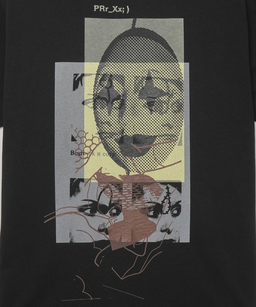 LOOSE JOINTS(ルーズジョインツ)の「LOOSEJOINTS MISHA HOLLENBACH-WHAT DID YOU DO AT THE FOUNTAIN S/S TEE LS25JS001MH(Tシャツ/カットソー・メンズ・ブラック・M/L)」の8枚目の写真