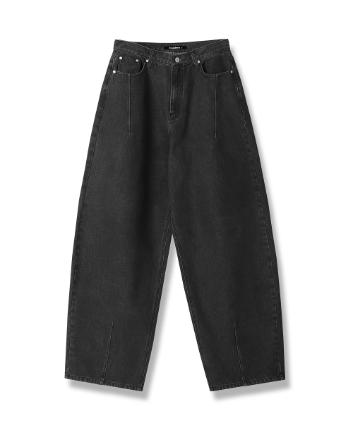 AVANDRESS（アバンドレス ）の「Bias Pintuck Denim Pants GREEN（デニムパンツ・レディース・グリーン・LARGE/MEDIUM/SMALL/X-SMALL/XX-SMALL）」の6枚目の写真